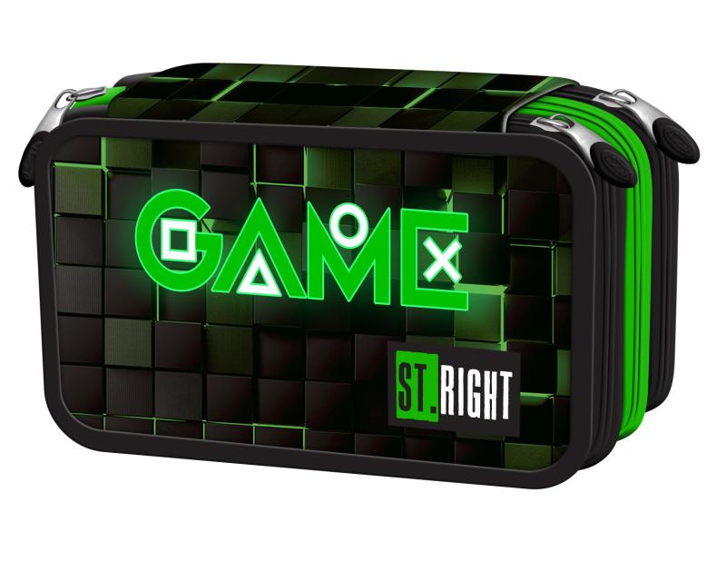 PIÓRNIK POTRÓJNY Z WYPOSAŻENIEM GREEN GAME STRIGHT PC-05