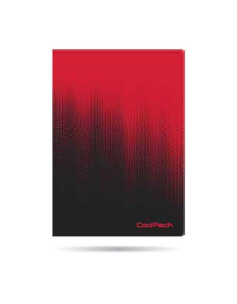 TECZKA CLEAR CP GRADIENT BOOK 20 KOSZULEK - CRANBERRY