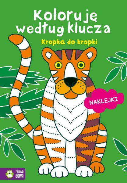 KSIĄŻECZKA KOLORUJĘ WEDŁUG KLUCZA. KROPKA DO KROPKI