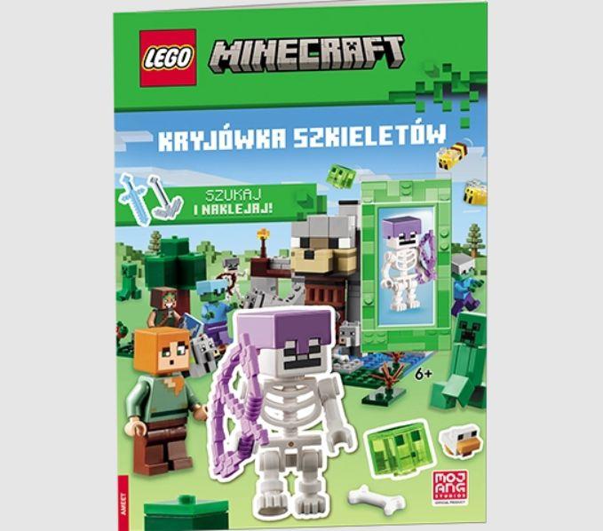 KSIĄŻECZKA LEGO MINECRAFT. KRYJÓWKA SZKIELETÓW