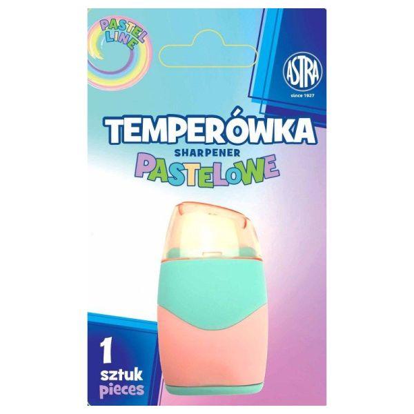 GUMKA Z TEMPERÓWKĄ 2W1 PASTELOWA ASTRA