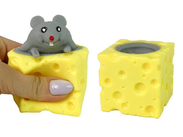 MYSZ W SERZE GNIOTEK SQUISHY MYSZKA SENSORYCZNA POP IT