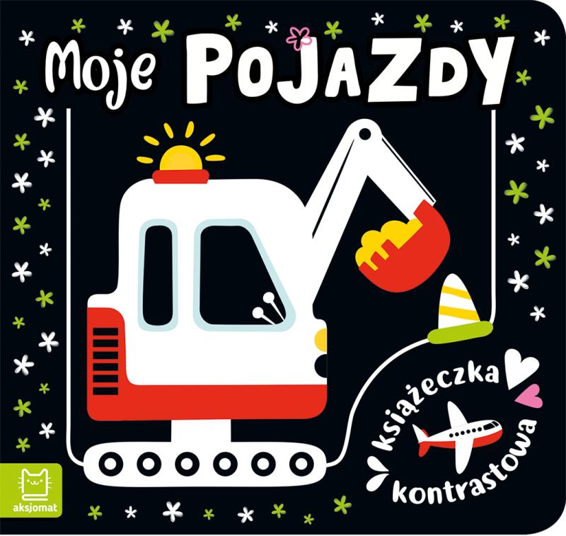 KSIĄŻECZKA MOJE POJAZDY. KSIĄŻECZKA KONTRASTOWA