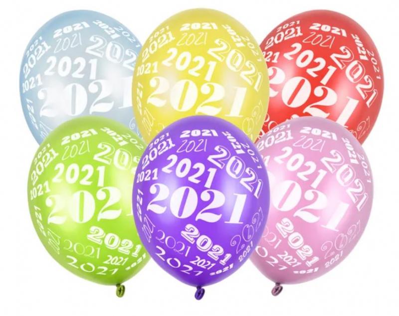 BALONY 30CM 2021 METALLIC MIX