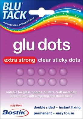 KROPKI KLEJĄCE BOSTIK MOCNE GLU DOTS EX STRONG
