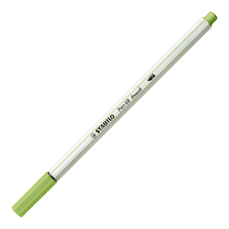 PISAKI STABILO 68 BRUSH PISTACJOWY