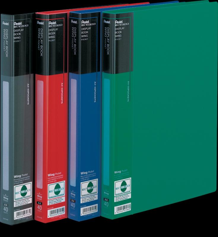 ALBUM OFERTOWY PENTEL WING 40 KIESZ. NIEBIESKI