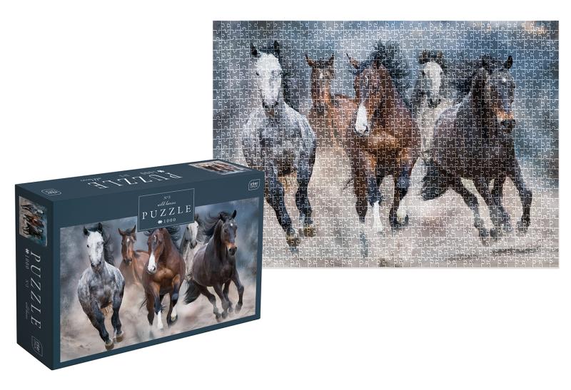 PUZZLE 1000 WILD HORSES 3