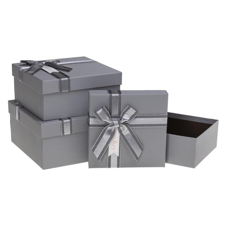ZESTAW PUDEŁEK PUG-24109-KW SILVER SET A/3