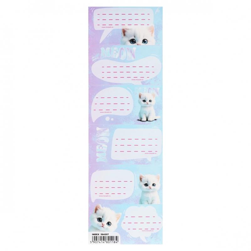 NAKLEJKI NA ZESZYT CUTE KITTY STK PB A25