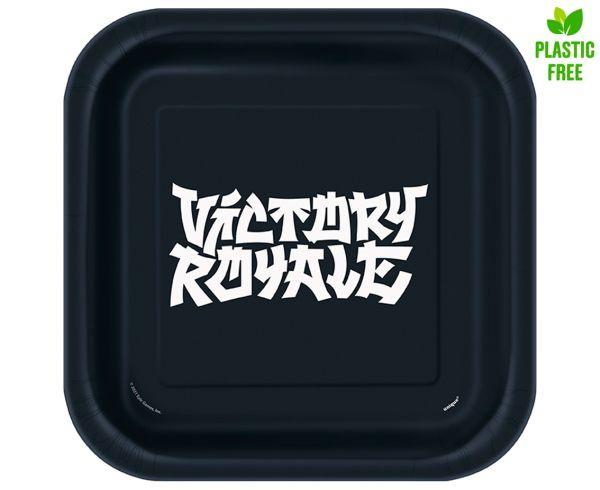 TALERZYKI PAPIEROWE FORTNITE 23CM A8