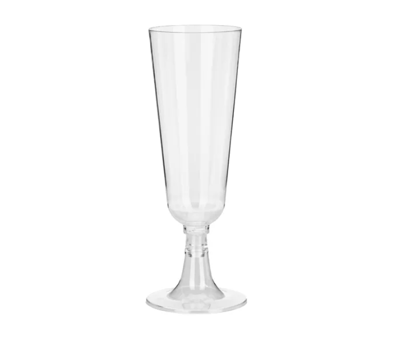 KIELISZKI PLASTIKOWE DO SZAMPANA 150 ML A/8