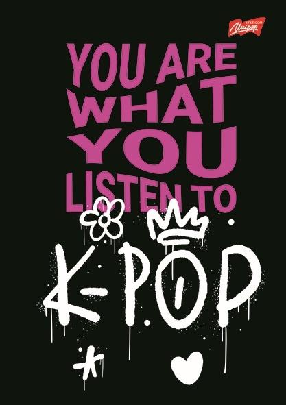 ZESZYT A5/60 = K-POP VIBES LAMINOWANY