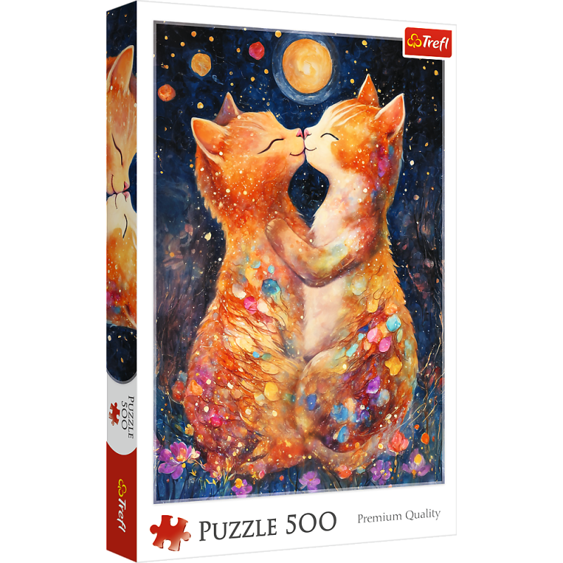 PUZZLE 500 TREFL POCAŁUNEK W ŚWIETLE KSIĘŻYCA