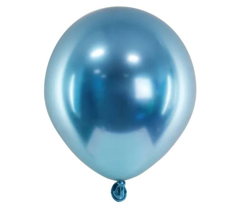 BALONY GLOSSY 12CM NIEBIESKI