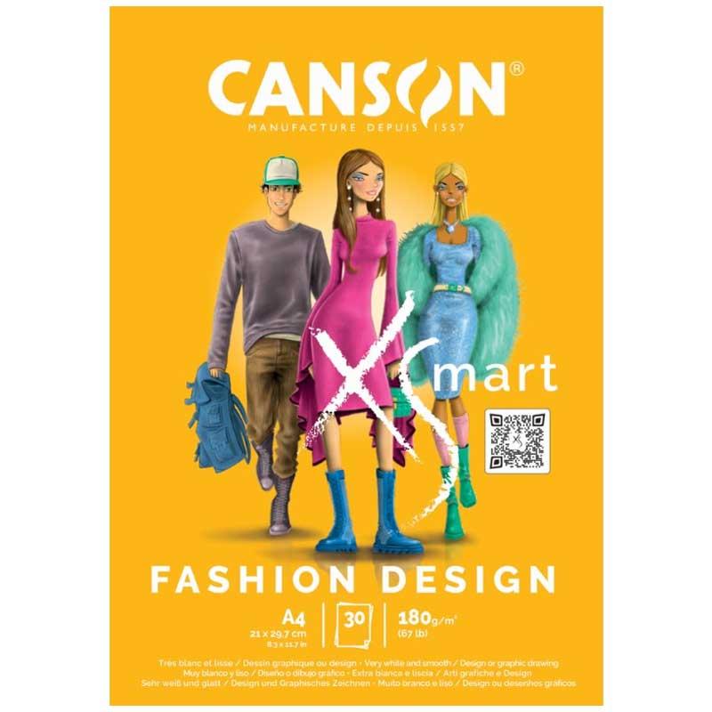 BLOK RYSUNKOWY XSMART FASHION DESIGN A4 180G