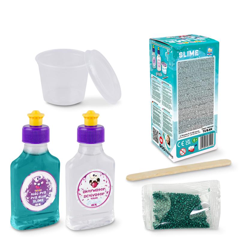 ZESTAW SLIME DIY ARBUZ TUBAN