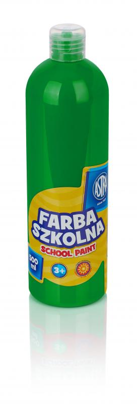 FARBA SZKOLNA ASTRA 500ML JASNOZIELONA