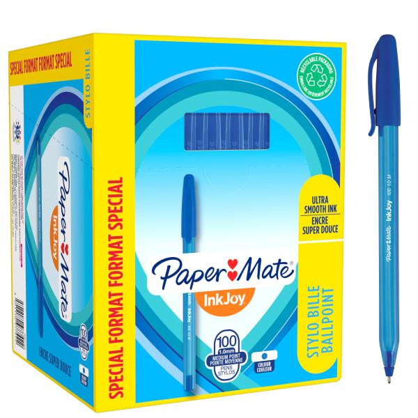 DŁUGOPIS PAPER INKJOY CAP BLU 100 VP NIEB