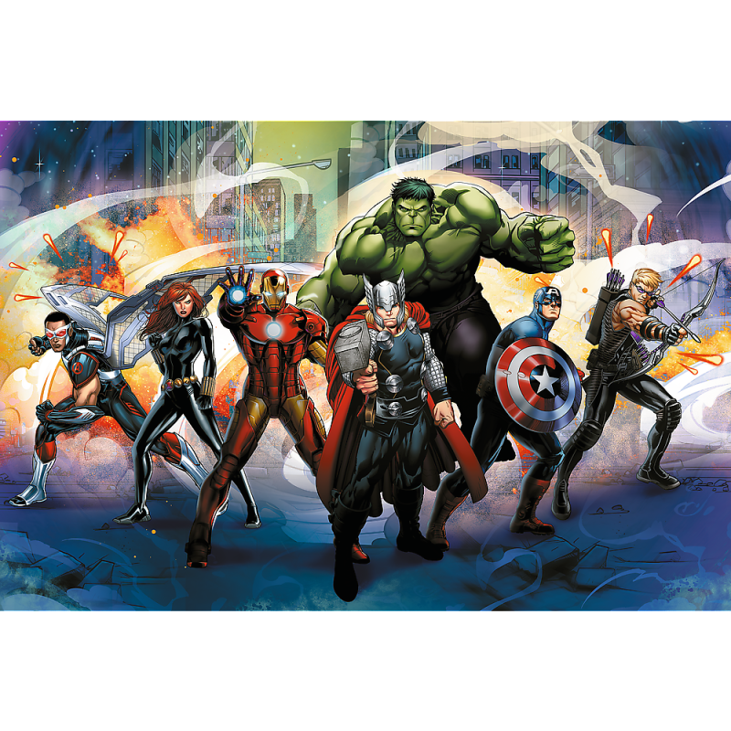 PUZZLE 160 TREFL SUPERMOCE THE AVENGERS