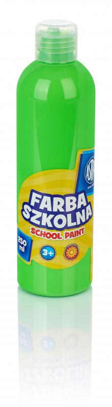 FARBA SZKOLNA ASTRA 250ML FLUORESCENCYJNA ZIELONA