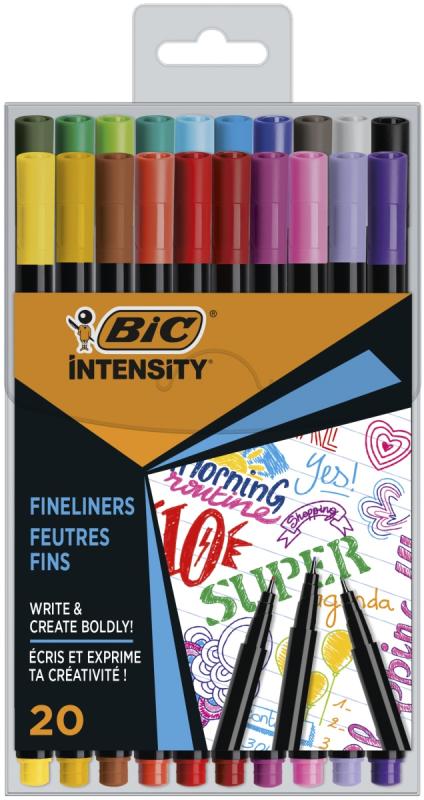 CIENKOPIS BIC INT MIX+FUN A/20