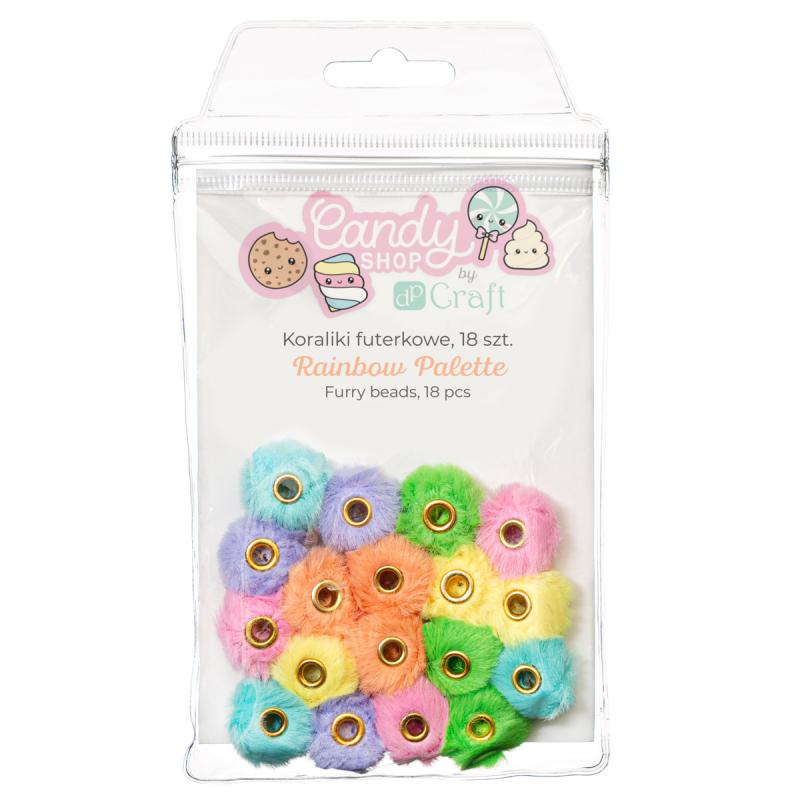 KORALIKI FUTERKOWE 18 SZT. - RAINBOW PALETTE