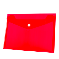 KOPERTA PP A5 NA ZATRZASK CZERWONA