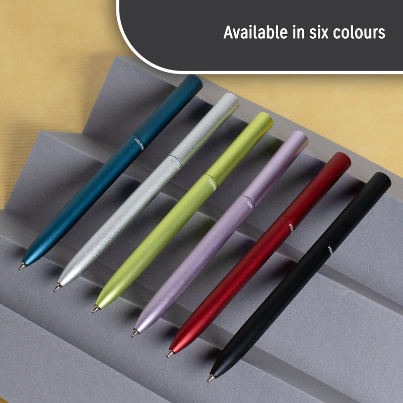 DŁUGOPIS PELIKAN K6 INEO ELEME BLACK ROCK ETUI