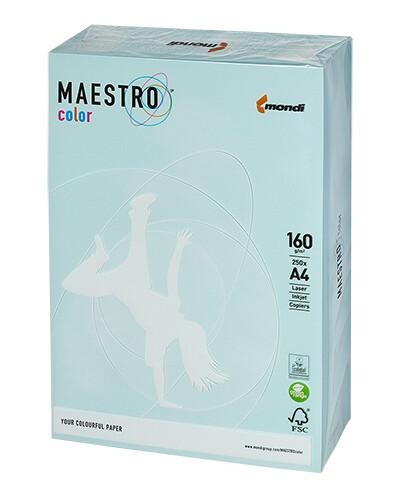 PAPIER KSERO A4 160G BL29 NIEBIESKI JASNY