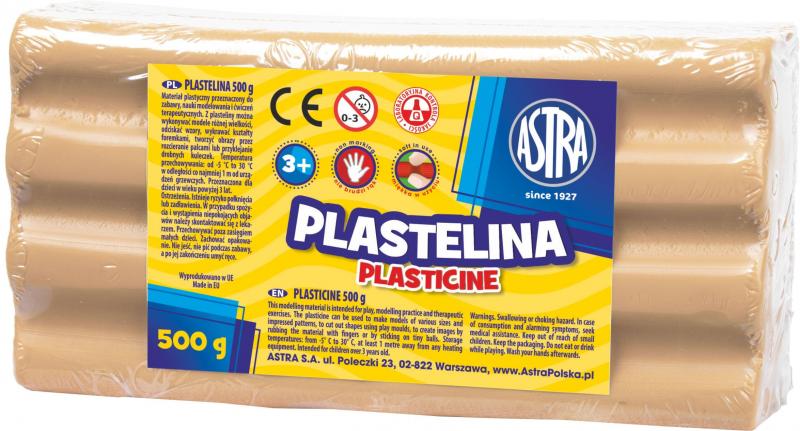 PLASTELINA 500G ASTRA CIELISTA