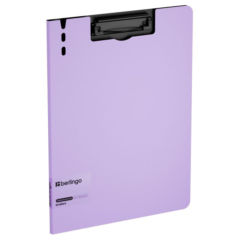 CLIPBOARD ZAMYKANY A4 BERLINGO INSTINCT FIOLETOWY