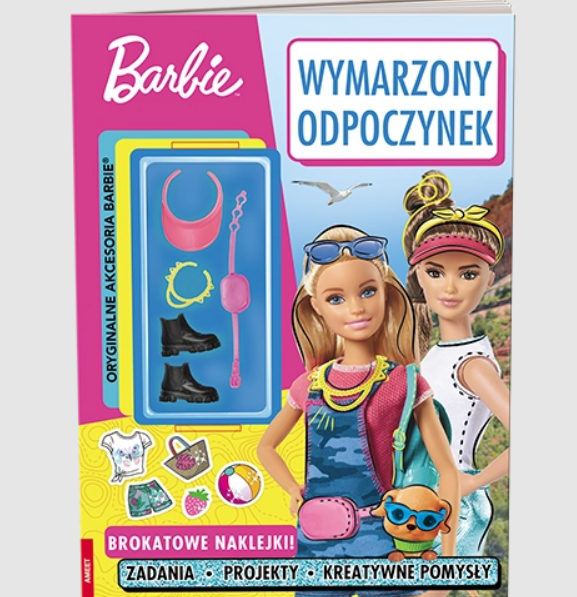 KSIĄŻECZKA MATTEL BARBIE. WYMARZONY ODPOCZYNEK