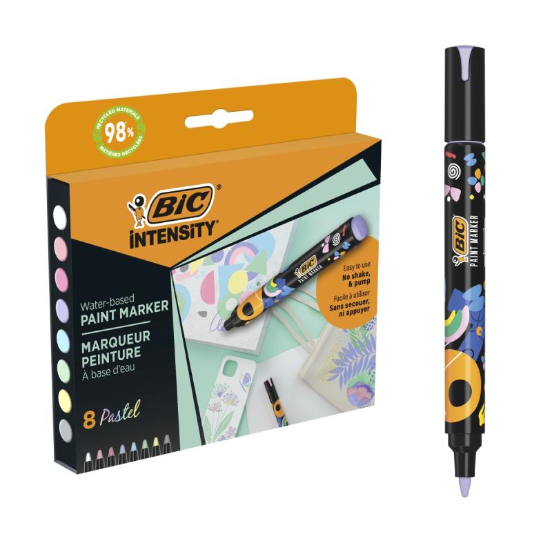 MARKER BIC PAINT B8 PASTEL