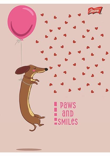 ZESZYT A4/32 # LOVELY DACHSHUND LAMINOWANY