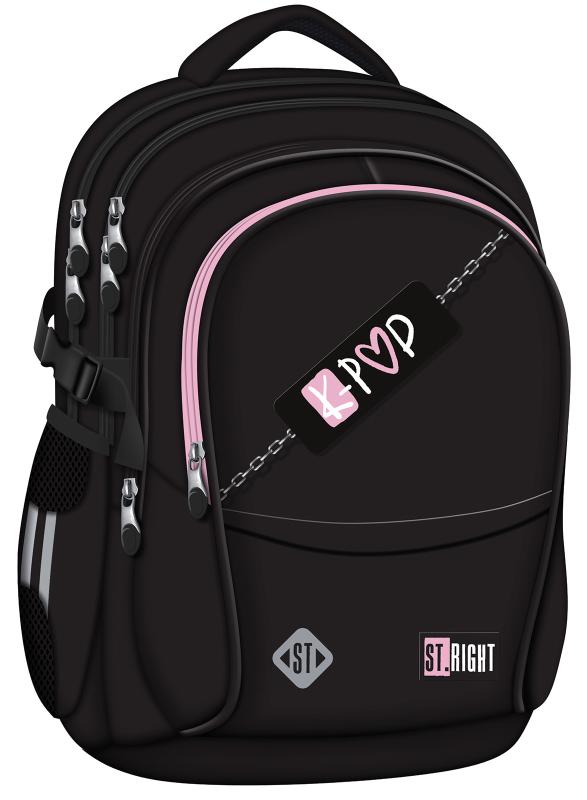 PLECAK 4-KOMOROWY PINK K-POP STRIGHT BP-01