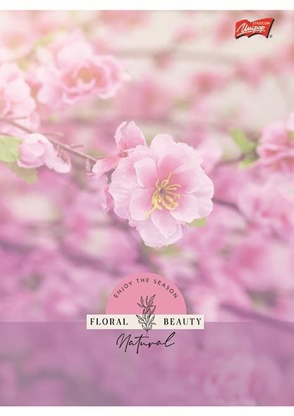 ZESZYT A5/60 # FLORAL BEAUTY LAMINOWANY