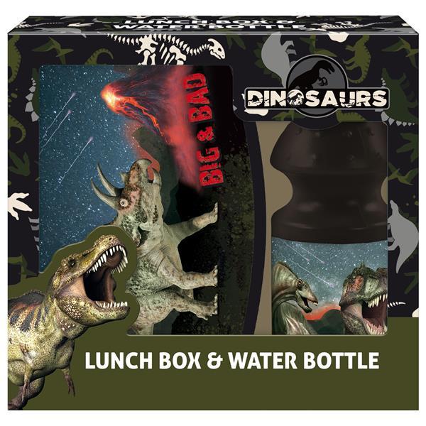 ZESTAW ŚNIADANIÓWKA+ BIDON DINOZAUR 17