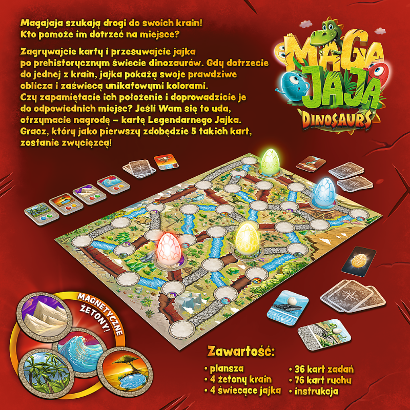 GRA TREFL MAGAJAJA DINOSAURS