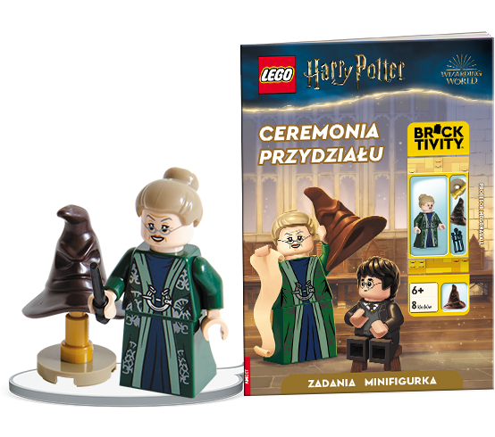 KSIĄŻECZKA LEGO HARRY POTTER. CEREMONIA PRZYDZIAŁU