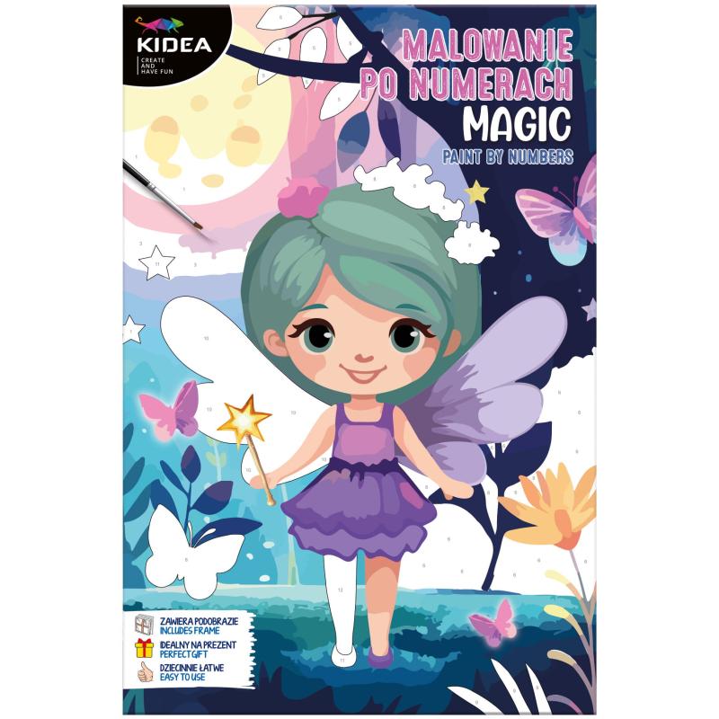 OBRAZ MALOWANIE PO NUMERACH MAGIC KIDEA