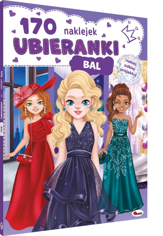 KSIĄŻECZKA UBIERANKI BAL