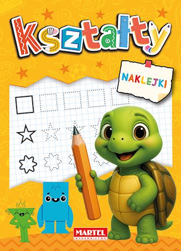 KSIĄŻECZKA KSZTAŁTY Z NAKLEJKAMI
