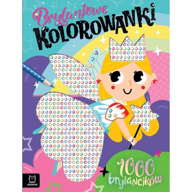 KSIĄŻECZKA BRYLANTOWE KOLOROWANKI