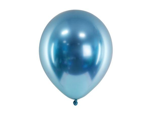 BALONY GLOSSY 30CM NIEBIESKI