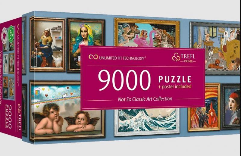 PUZZLE 9000 TREFL NIE TAK KLASYCZNA KOLEKCJA SZTUKI