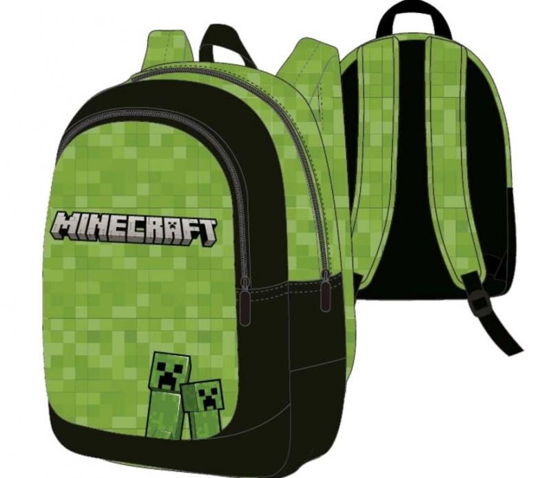 PLECAK MINECRAFT, DWUKOMOROWY 40 CM