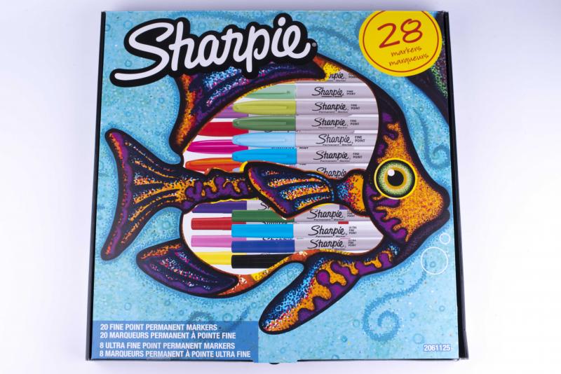 MARKER PAPER SHARPIE PERM FISH BIG PACK