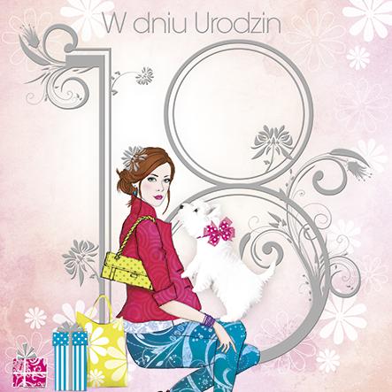 LAURKA KWADRAT POLMAK 18 URODZINY