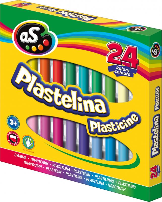 PLASTELINA 24 AS NEW